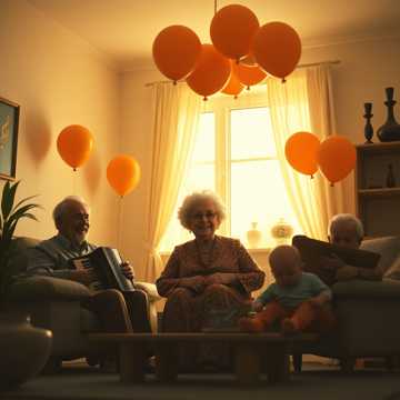 «Радісний день у бабусиній оселі»