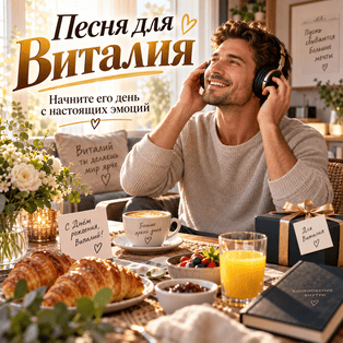«Віталію, нехай удача буде поруч»